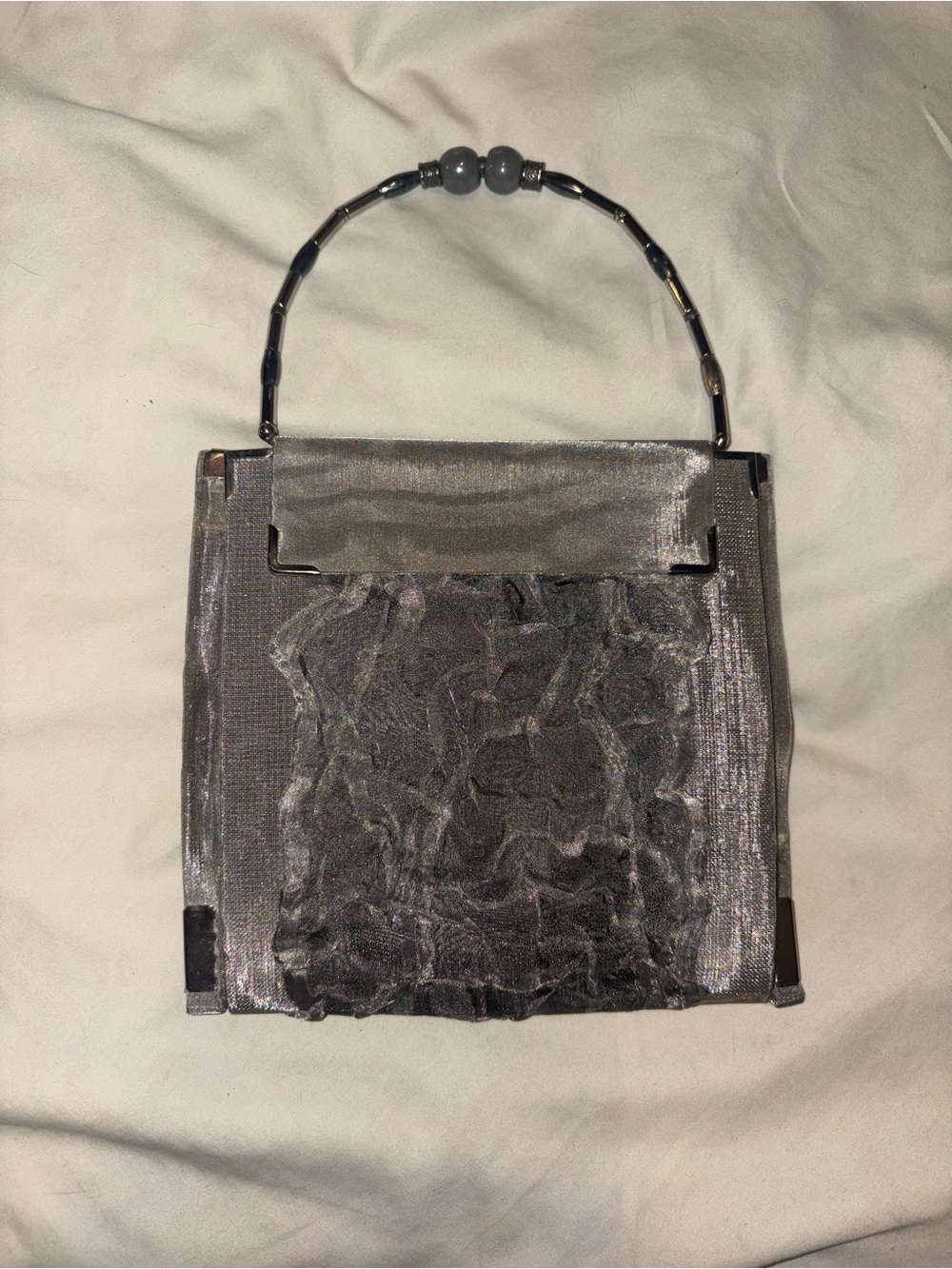 Bo's Art Studio Opera Collection Stainless Mesh Purse Formal Evening Handbag